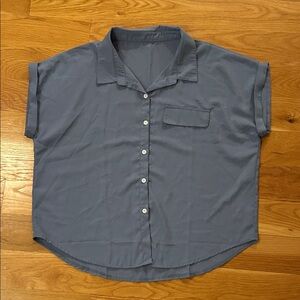 SHEIN Curve Blue Top 2XL